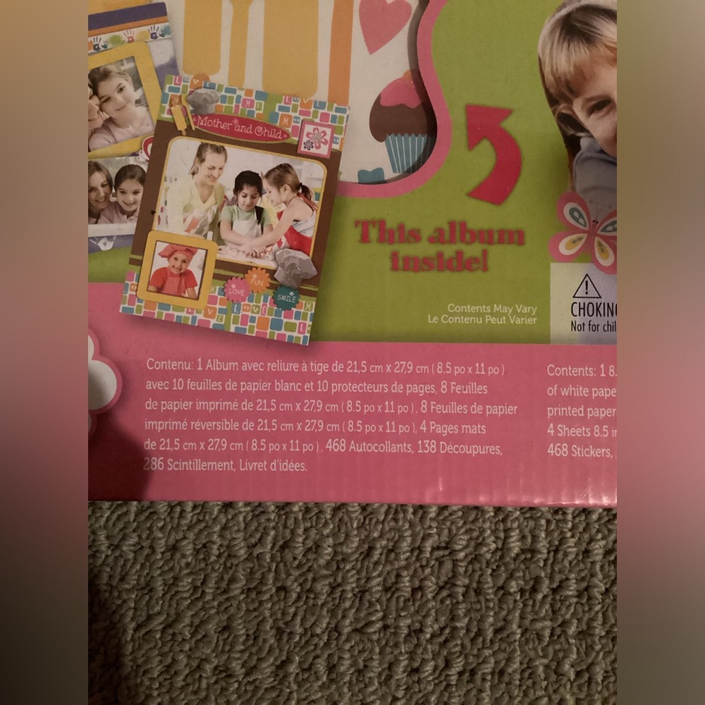 Scrapbook Kit Plus Extra Book - Picture 3 of 7